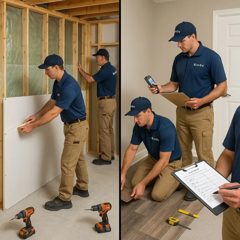 Repairs and Reconstruction process in Harbor, OR